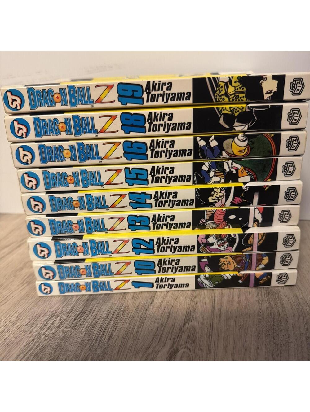 Dragon Ball Z Set by Akira Toriyama VIZ Media Softcover Vol. 1, 10, 12-16, 18-19